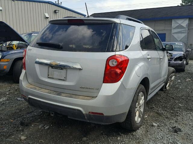 2GNALCEK6F6127995 - 2015 CHEVROLET EQUINOX SILVER photo 4