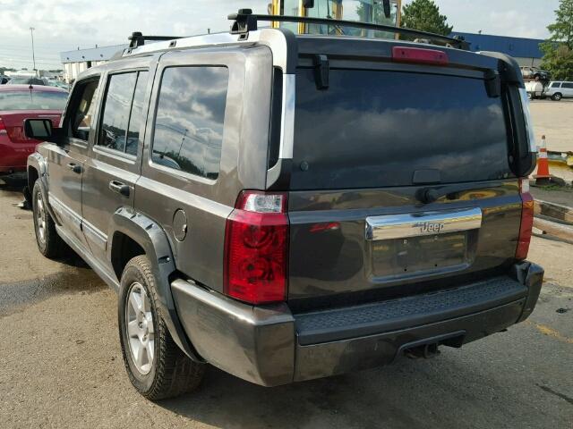 1J8HG58276C122601 - 2006 JEEP COMMANDER 棕色 照片 3
