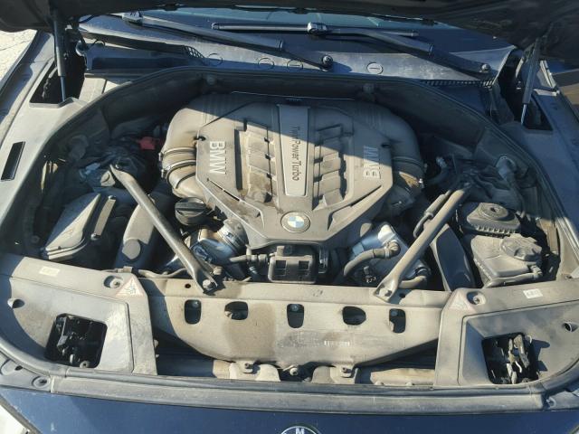 WBASP4C52BC341840 - 2011 BMW 550 XIGT BLACK photo 7