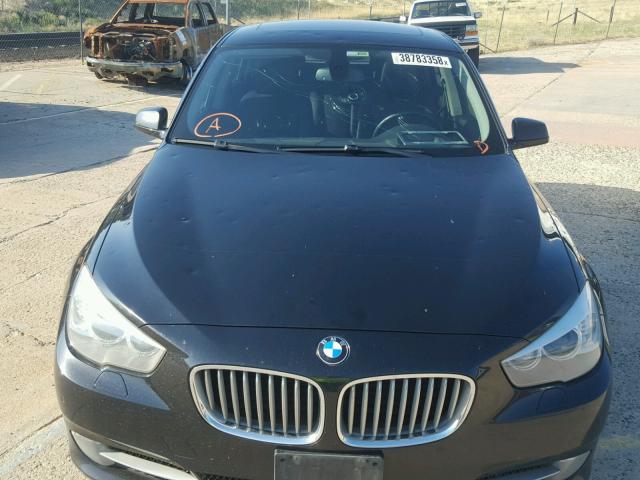 WBASP4C52BC341840 - 2011 BMW 550 XIGT BLACK photo 9