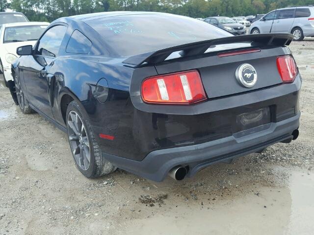 1ZVBP8CF2C5218156 - 2012 FORD MUSTANG GT BLACK photo 3