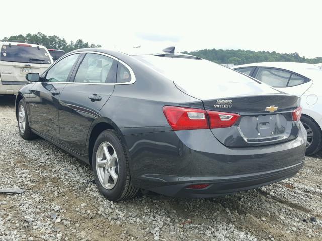1G1ZB5ST0JF208070 - 2018 CHEVROLET MALIBU LS GRAY photo 3