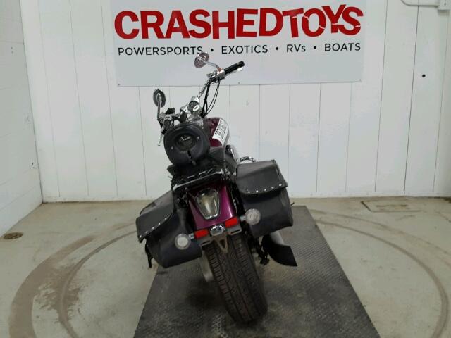 1HFSC46014A200552 - 2004 HONDA VTX1800 PURPLE photo 4