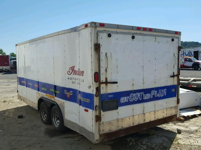 5N6200H2671014543 - 2007 AMERICAN MOTORS TRAILER WHITE photo 3