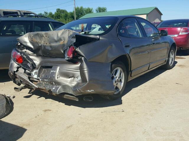 1G2WP52K92F118845 - 2002 PONTIAC GRAND PRIX SILVER photo 4