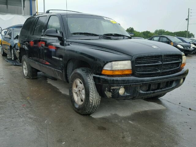 1B4HS28N31F522268 - 2001 DODGE DURANGO BLACK photo 1