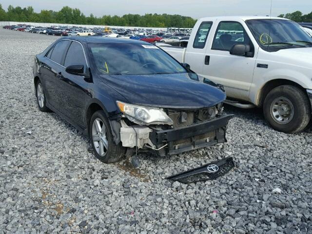 4T1BF1FK1CU141173 - 2012 TOYOTA CAMRY BLACK photo 1