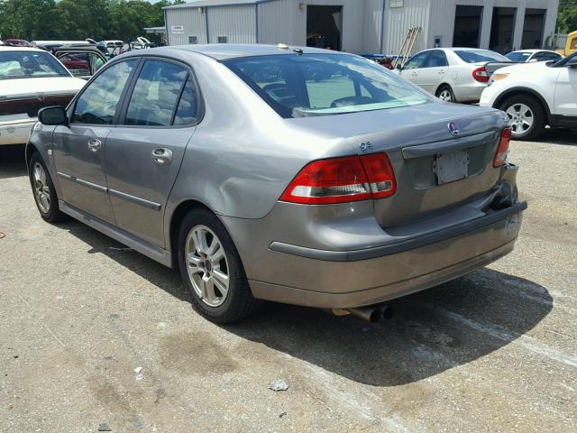 YS3FD49Y361012332 - 2006 SAAB 9-3 BASE SILVER photo 3