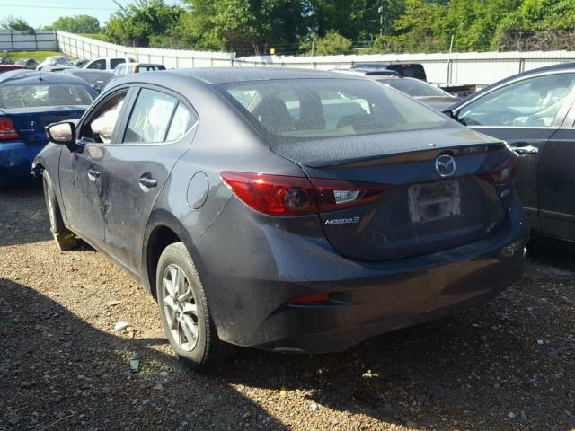 3MZBM1V71GM304516 - 2016 MAZDA 3 TOURING GRAY photo 3