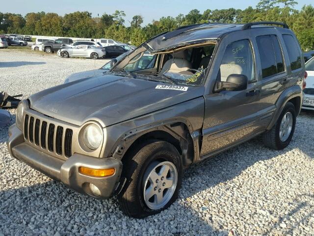 1J4GK58K04W168472 - 2004 JEEP LIBERTY LI GOLD photo 2