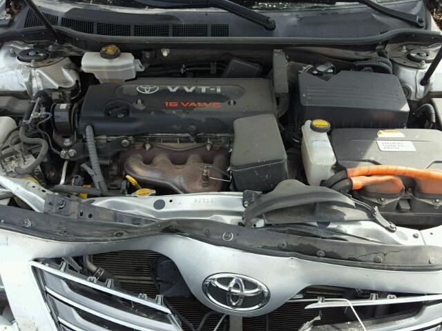 4T1BB46K09U086852 - 2009 TOYOTA CAMRY SILVER photo 7