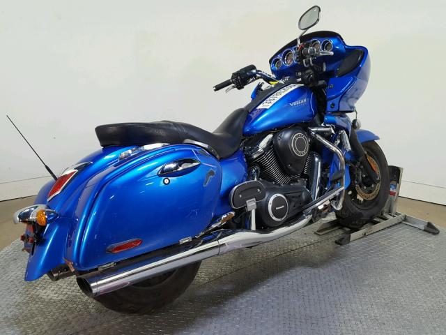 JKBVNRJ1XCA005262 - 2012 KAWASAKI VN1700 J BLUE photo 8