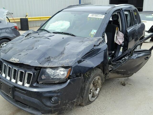 1C4NJCBA6ED774697 - 2014 JEEP COMPASS SP ლურჯი ფოტო 9