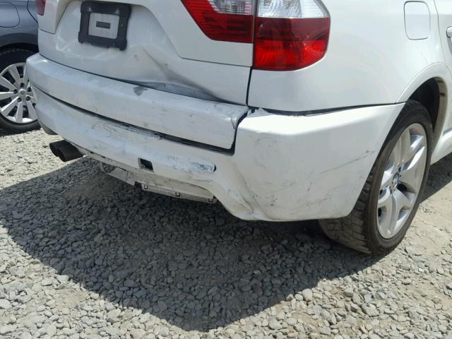 WBXPC9C40AWJ37451 - 2010 BMW X3 XDRIVE3 Weiß Foto 9