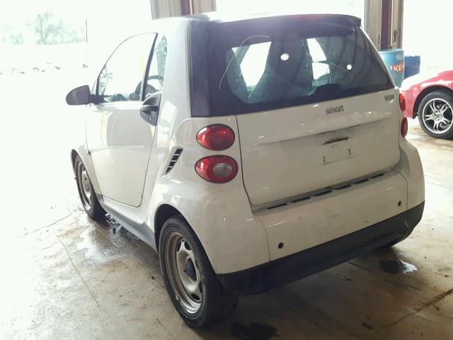 WMEEJ3BA2FK799093 - 2015 SMART FORTWO PUR WHITE photo 3