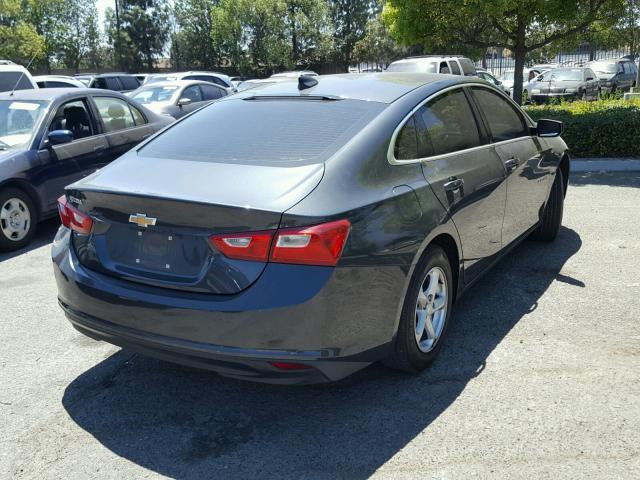 1G1ZB5ST9HF253325 - 2017 CHEVROLET MALIBU LS CHARCOAL photo 4