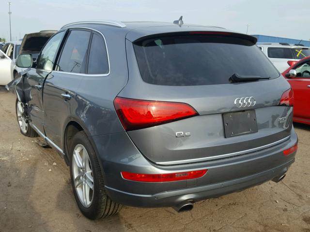 WA1L2AFP6GA118893 - 2016 AUDI Q5 PREMIUM GRAY photo 3