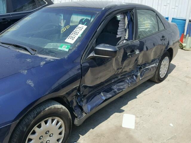 1HGCM56157A161027 - 2007 HONDA ACCORD VAL BLUE photo 9