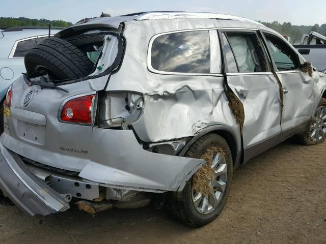 5GAKRDED0CJ396299 - 2012 BUICK ENCLAVE SILVER photo 10