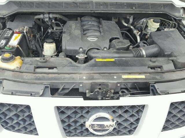 5N1AA08A86N741826 - 2006 NISSAN ARMADA SILVER photo 7