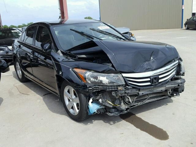 1HGCP2F31CA191529 - 2012 HONDA ACCORD LX BLACK photo 1