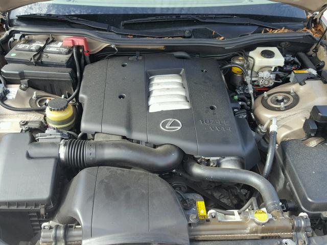 JT8BH68X3Y0026852 - 2000 LEXUS GS 400 GRAY photo 7