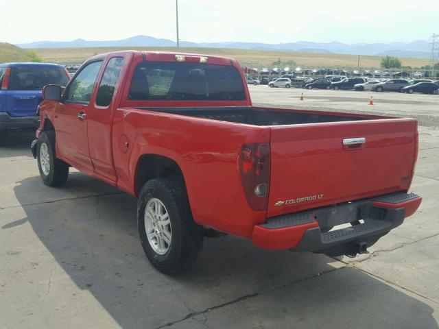 1GCJTCFE2C8147930 - 2012 CHEVROLET COLORADO L RED photo 3