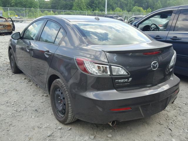 JM1BL1S57A1139214 - 2010 MAZDA 3 S GRAY photo 3