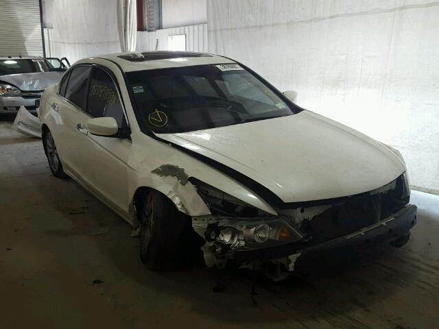 1HGCP3F87BA009381 - 2011 HONDA ACCORD EXL WHITE photo 1