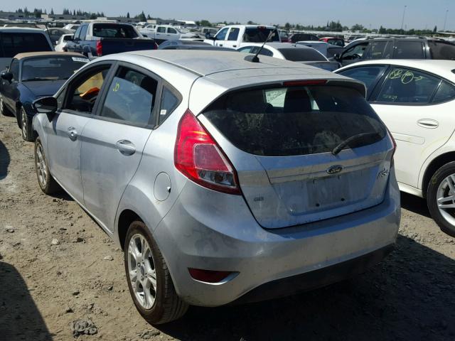 3FADP4EJ4FM196266 - 2015 FORD FIESTA SE SILVER photo 3