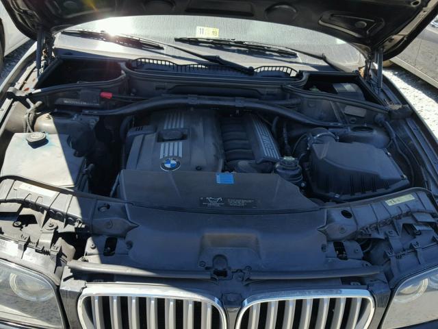 WBXPC934X9WJ29238 - 2009 BMW X3 XDRIVE3 BLACK photo 7