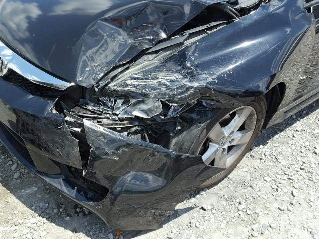 2HGFA1F64BH512644 - 2011 HONDA CIVIC LX-S Negro foto 9