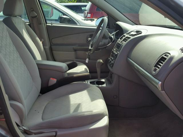 1G1ZT52835F307917 - 2005 CHEVROLET MALIBU LS Boz foto 5