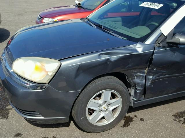 1G1ZT52835F307917 - 2005 CHEVROLET MALIBU LS Boz foto 9