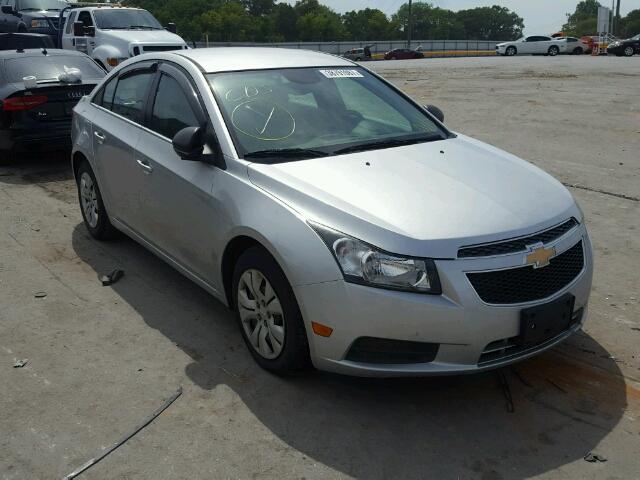 1G1PC5SH4C7346031 - 2012 CHEVROLET CRUZE LS SILVER photo 1