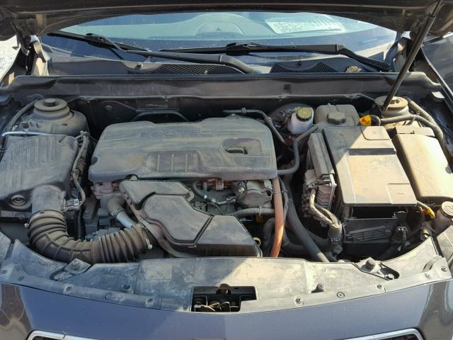 1G11D5RR0DF113238 - 2013 CHEVROLET MALIBU 1LT ნაცრისფერი ფოტო 7