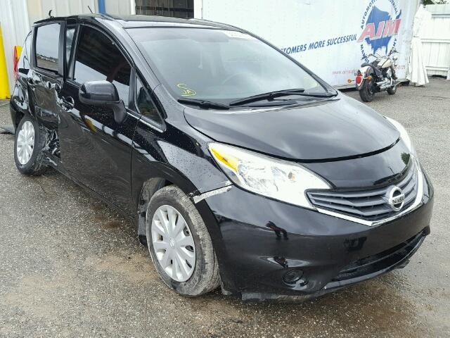 3N1CE2CP6EL378985 - 2014 NISSAN VERSA NOTE BLACK photo 1