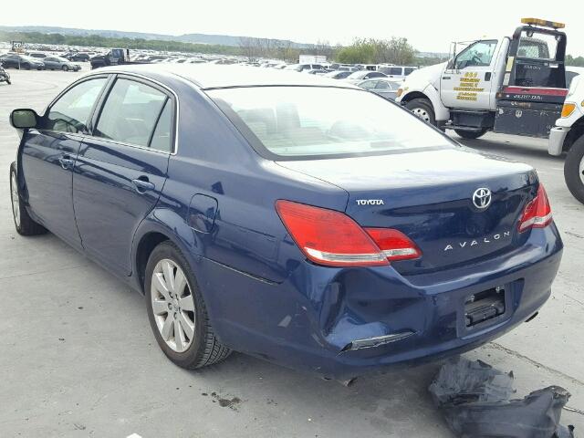 4T1BK36B97U199934 - 2007 TOYOTA AVALON XL BLUE photo 4