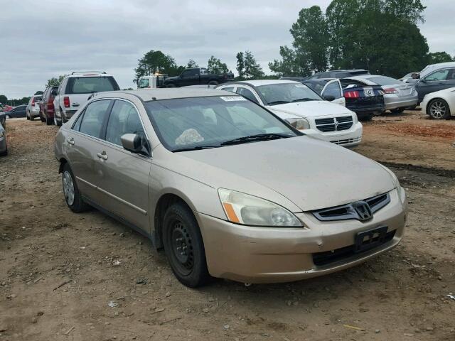 1HGCM56323A036479 - 2003 HONDA ACCORD LX GOLD photo 1