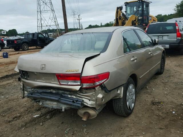 1HGCM56323A036479 - 2003 HONDA ACCORD LX GOLD photo 4