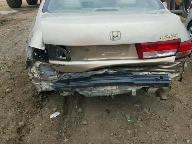 1HGCM56323A036479 - 2003 HONDA ACCORD LX GOLD photo 9