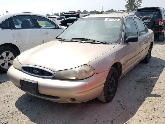 1FALP6534WK104945 - 1998 FORD CONTOUR BA GOLD photo 2