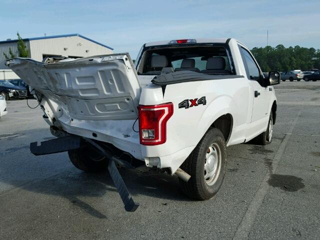 1FTMF1EP8GFB03119 - 2016 FORD F150 WHITE photo 4