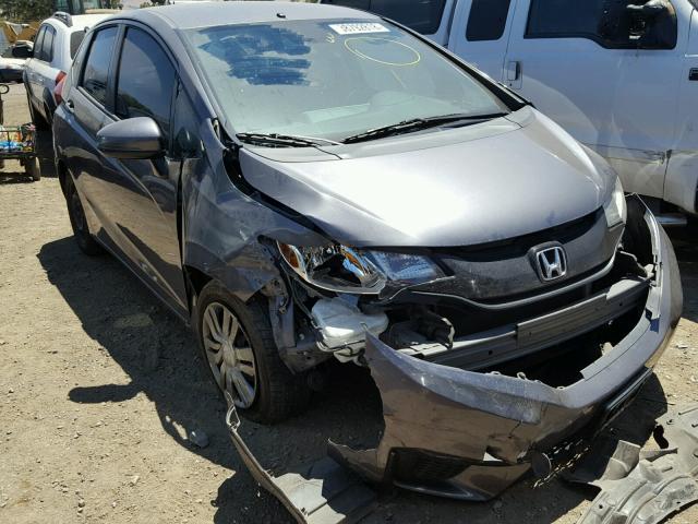 3HGGK5H53FM713181 - 2015 HONDA FIT LX GRAY photo 1