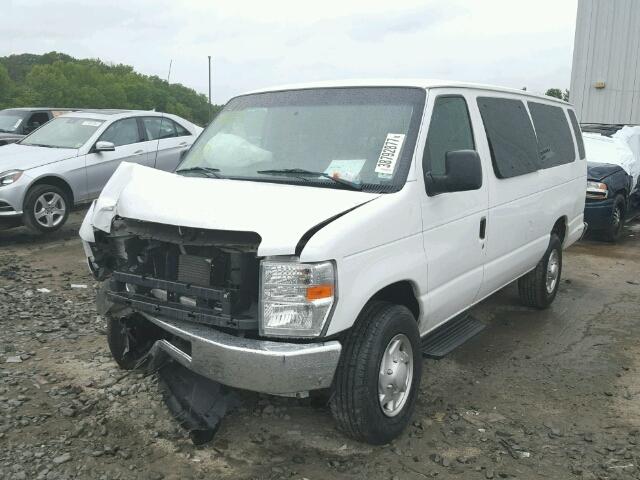 1FBSS3BL6DDA27301 - 2013 FORD ECONOLINE WHITE photo 2