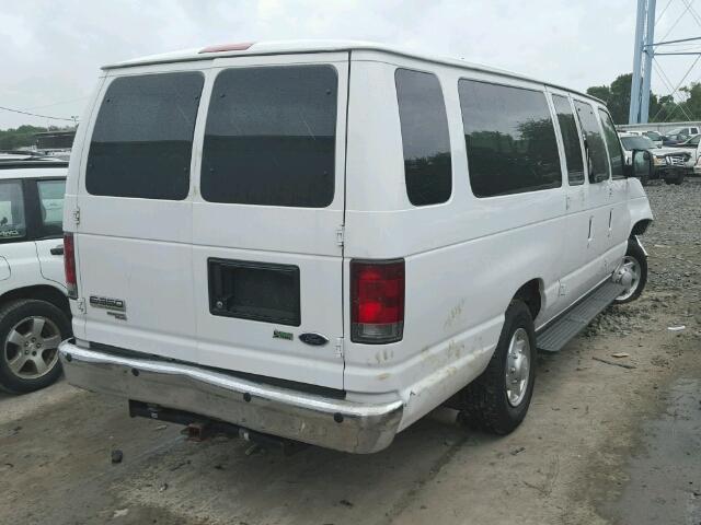 1FBSS3BL6DDA27301 - 2013 FORD ECONOLINE WHITE photo 4