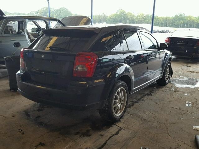 1B3HB28CX7D190689 - 2007 DODGE CALIBER BLACK photo 4