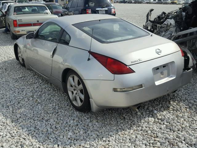 JN1AZ34D33T107171 - 2003 NISSAN 350Z COUPE GRAY photo 3