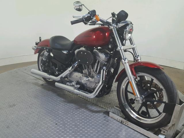 1HD4CR219CC448144 - 2012 HARLEY-DAVIDSON XL883 SUPE RED photo 2