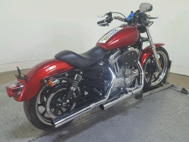 1HD4CR219CC448144 - 2012 HARLEY-DAVIDSON XL883 SUPE RED photo 8